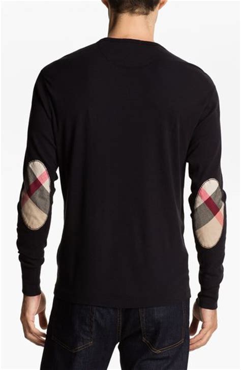 burberry long sleeve elbow patch